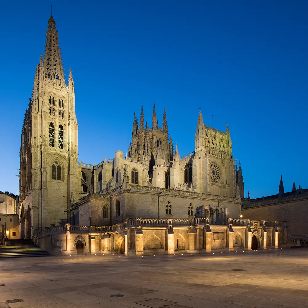 Catedral de Burgos noche